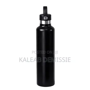 Cervo - Hans Larsen Vacuum Stainless Steel Bottle With Sports Lid