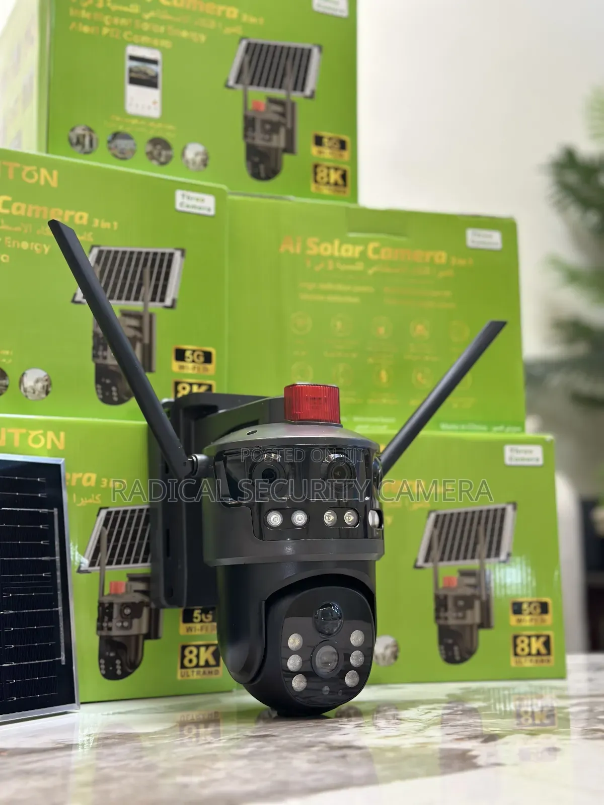 Solar With Sim Card Security Camera