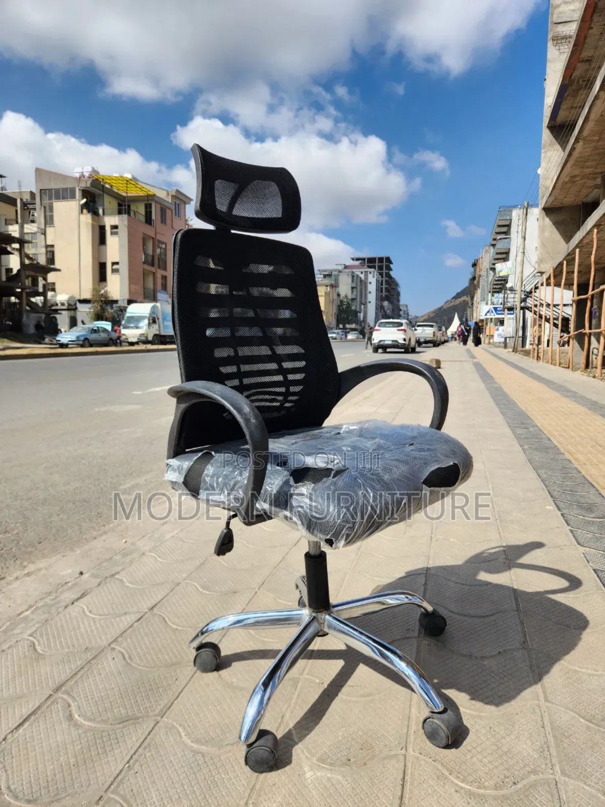 Office Managerial Mesh Chair Wenber የቢሮ ወንፊት ወንበር