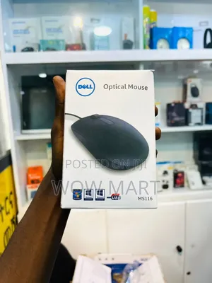 Dell Ms116 Wired Optical Mouse