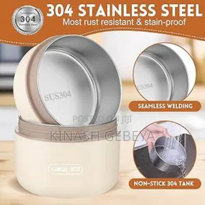 3pcs Portable Insulated Lunch Box