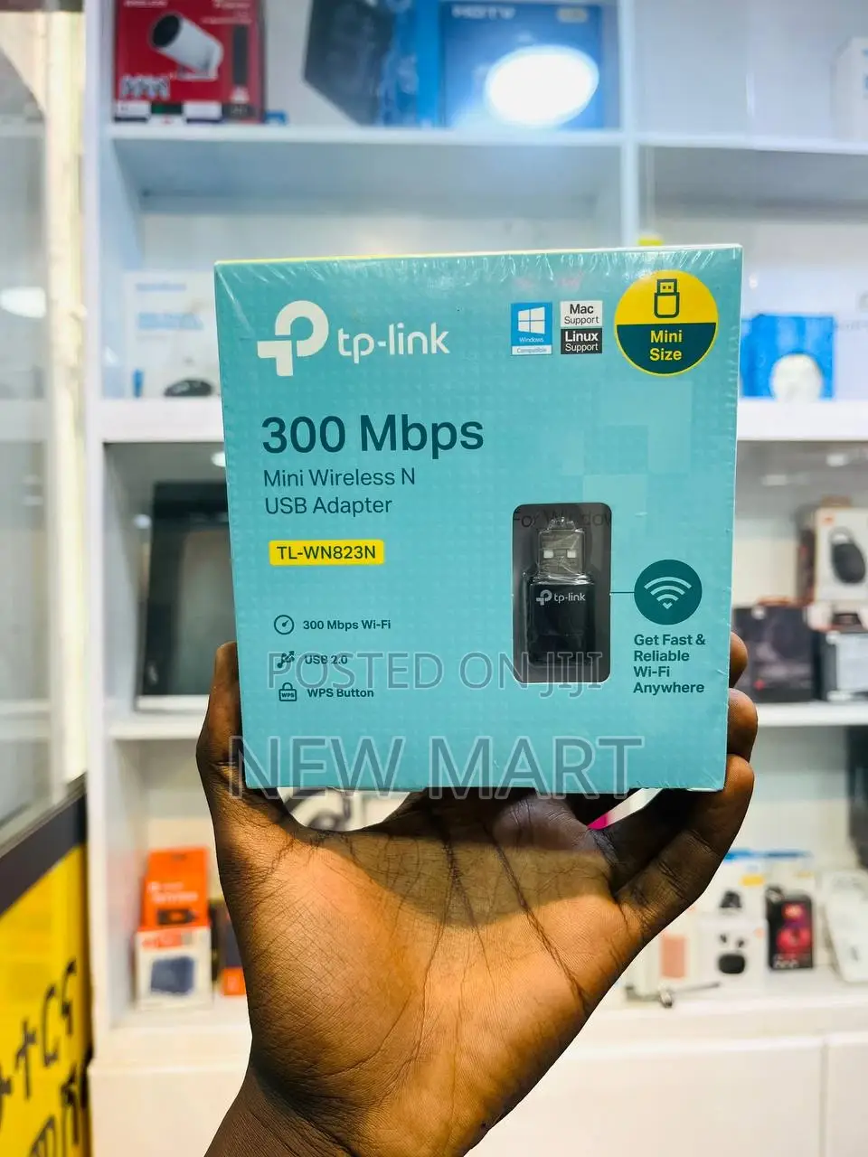 TP-Link Tl-Wn823n 300mbps Mini Wireless N USB Adapter.