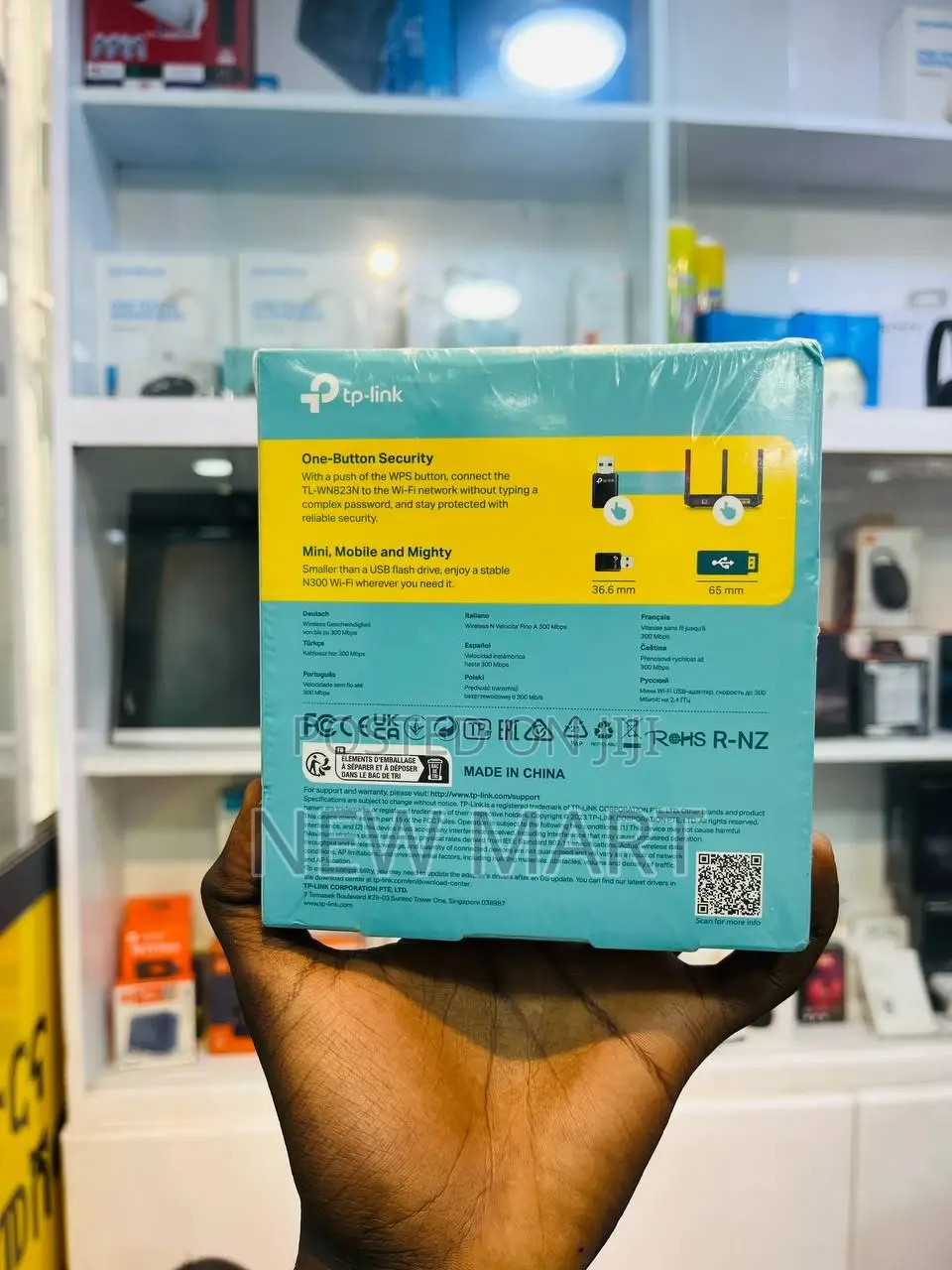 TP-Link Tl-Wn823n 300mbps Mini Wireless N USB Adapter.