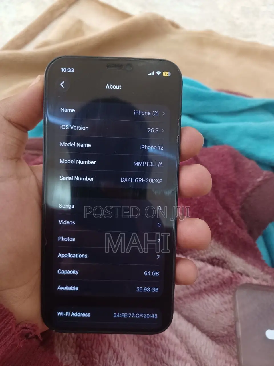 Apple iPhone 12 64 GB Black