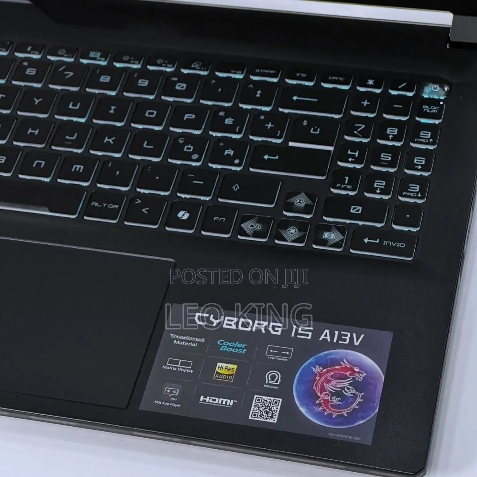 New Laptop MSI Cyborg 15 16GB Intel Core i7 SSD 1T