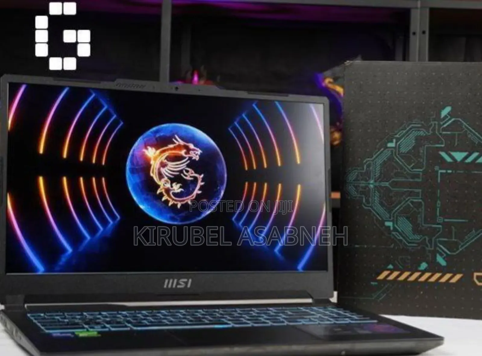 New Laptop MSI Cyborg 15 16GB Intel Core i7 SSD 1T