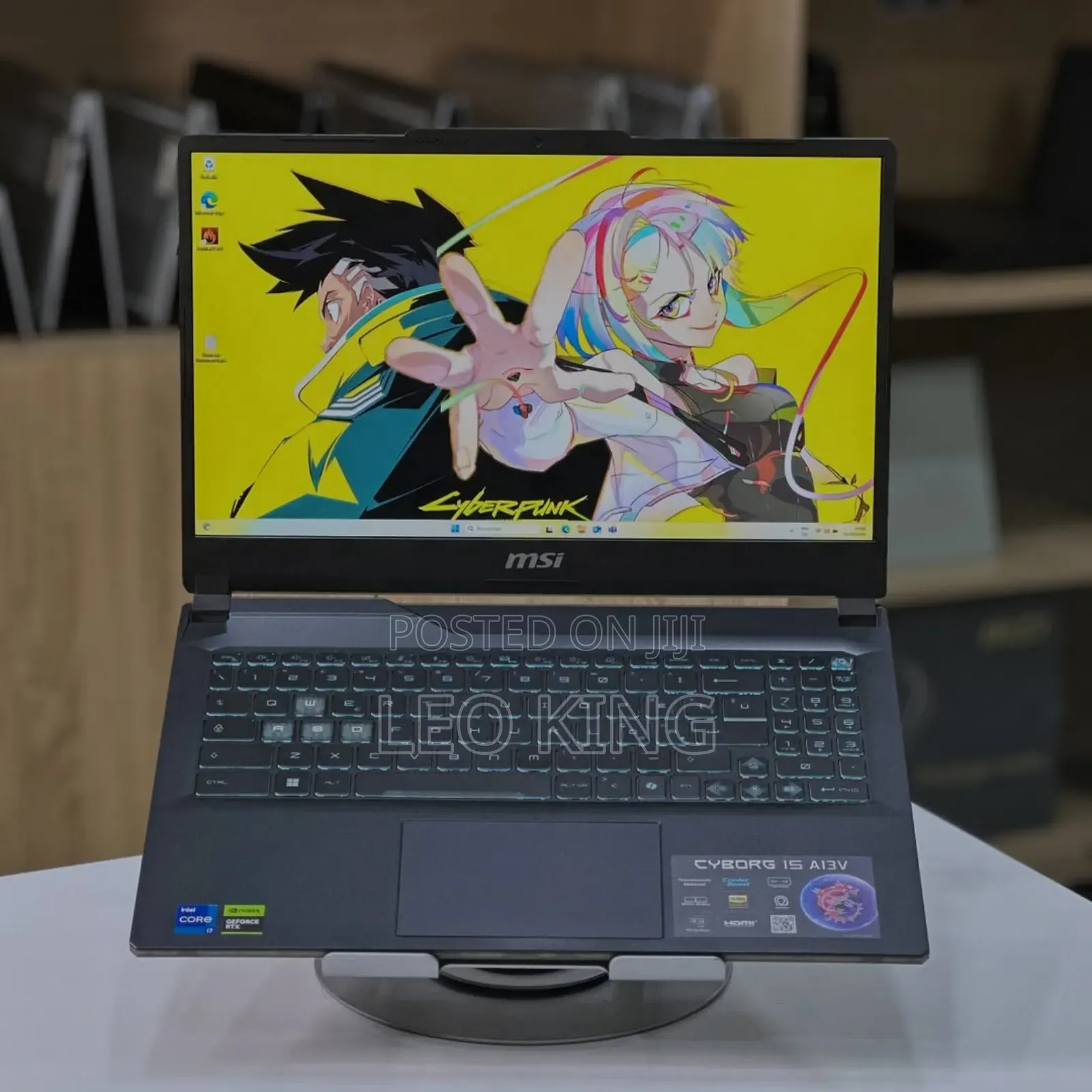 New Laptop MSI Cyborg 15 16GB Intel Core i7 SSD 1T