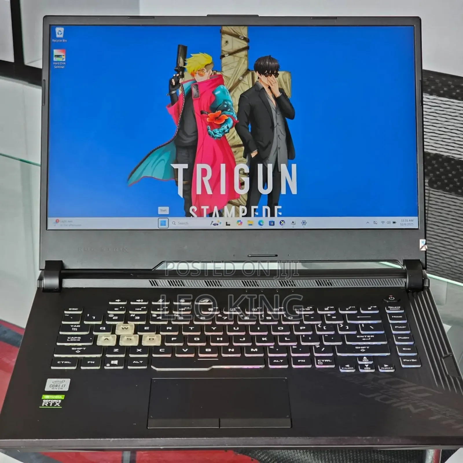 New Laptop Asus ROG Strix G15 G512 16GB Intel Core i7 SSD 512GB