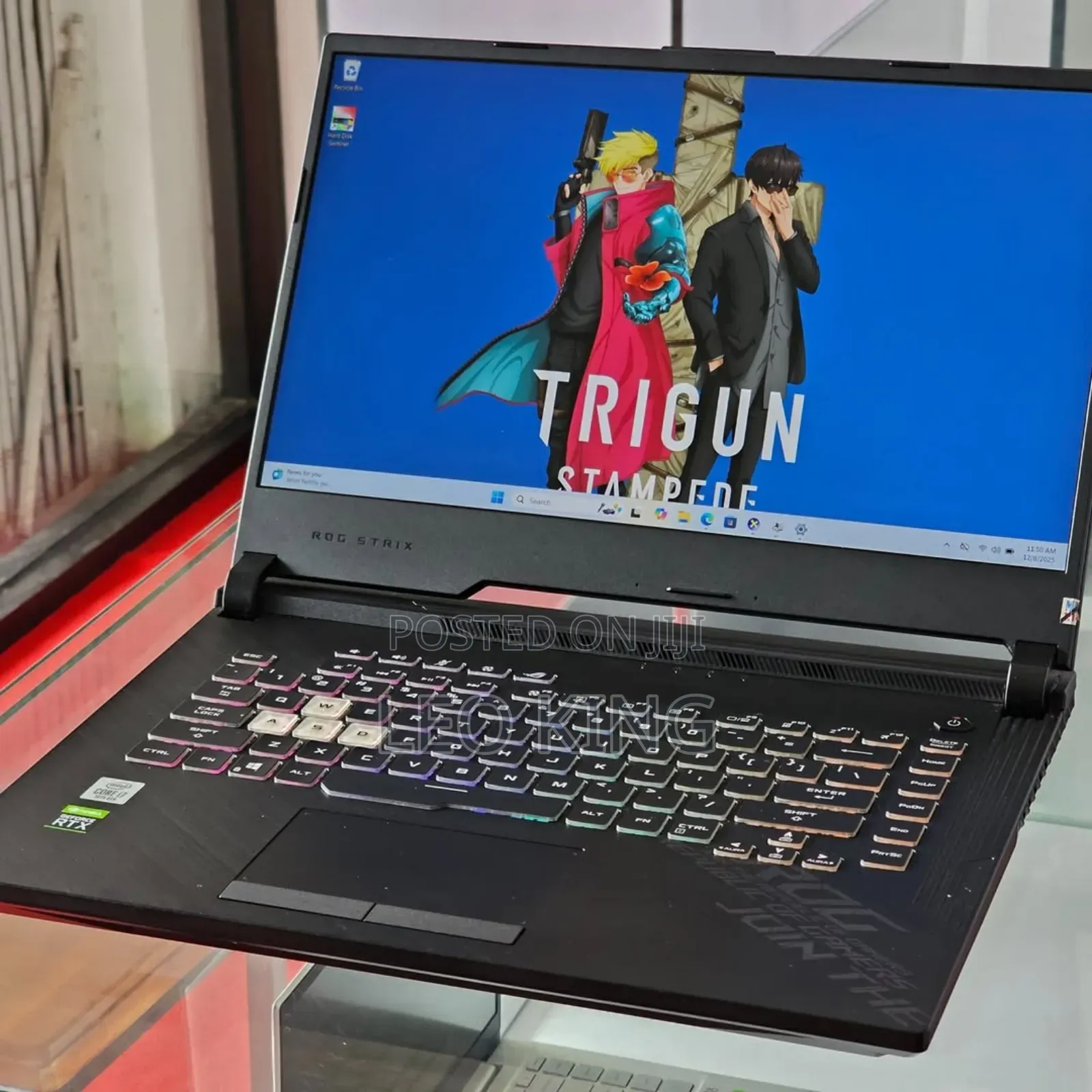 New Laptop Asus ROG Strix G15 G512 16GB Intel Core i7 SSD 512GB
