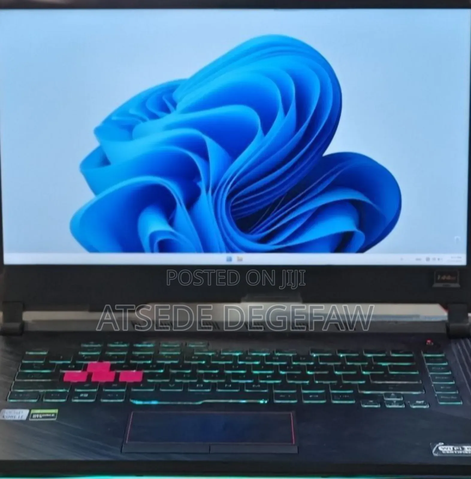 New Laptop Asus ROG Strix G15 G512 16GB Intel Core i7 SSD 512GB