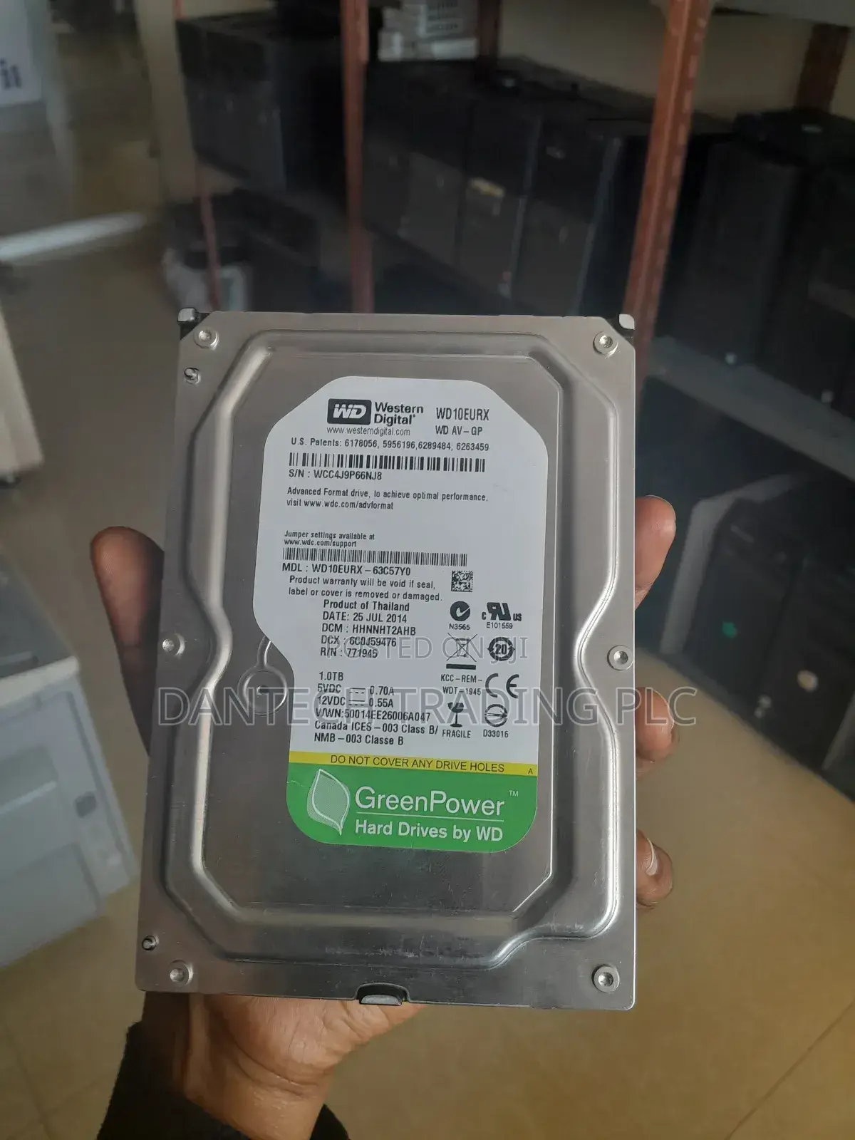 1TB Internal Hard Disk Drive (Hdd)