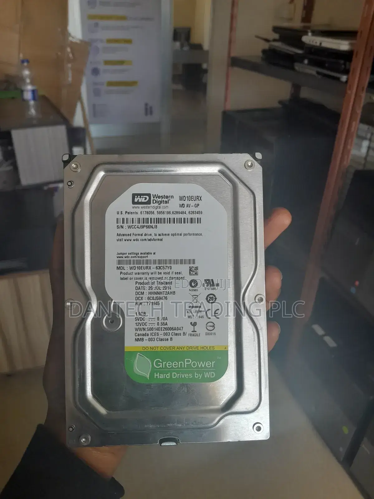 1TB Internal Hard Disk Drive (Hdd)