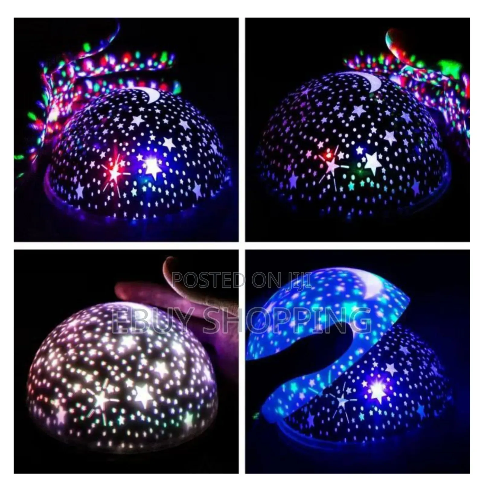 Galaxy Night Light Projector With Rotating Stars