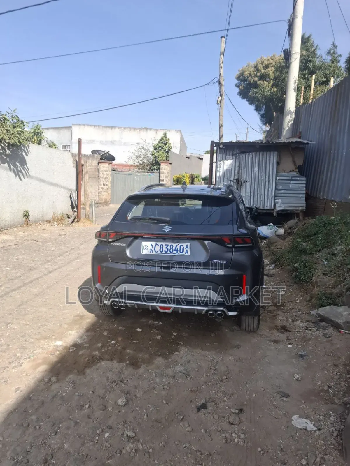 New Suzuki Fronx 2025 Gray