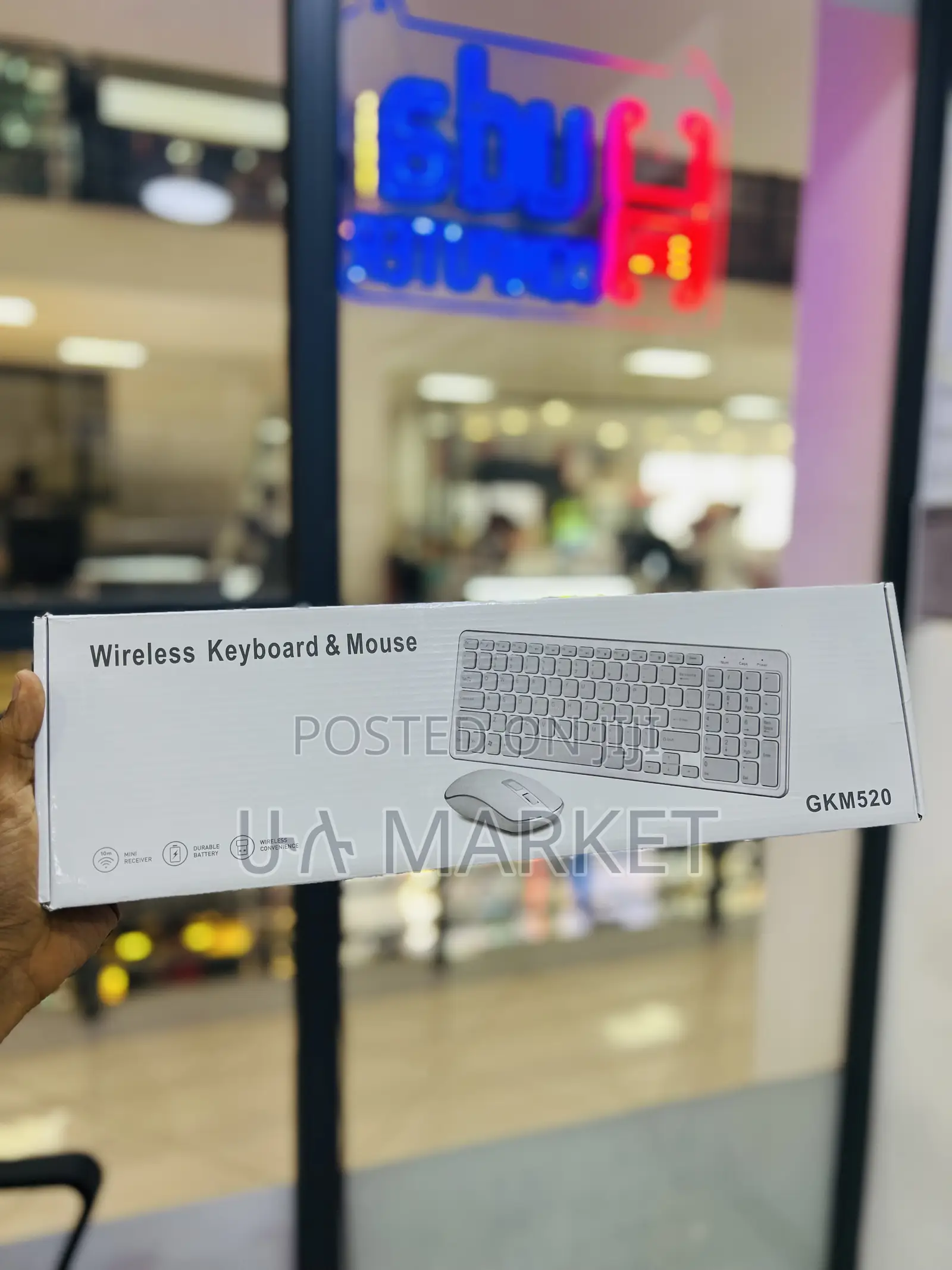 Wireless Keyboard and Mouse