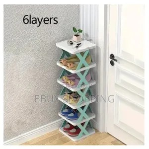 Space-Saving 6-Tier Shoe Rack – No Assembly Required