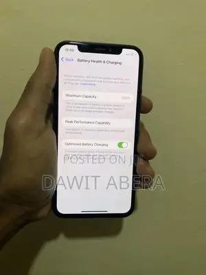 Apple iPhone X 64 GB Black