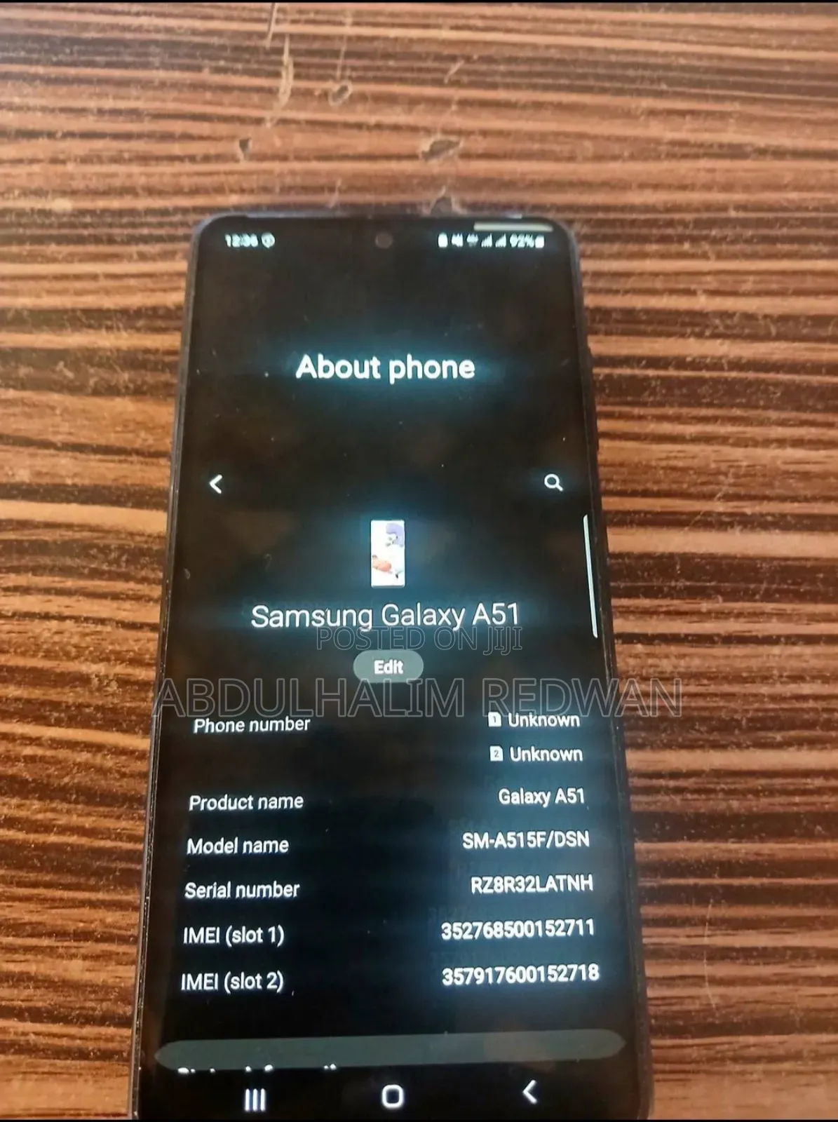 New Samsung Galaxy A51 128 GB Blue