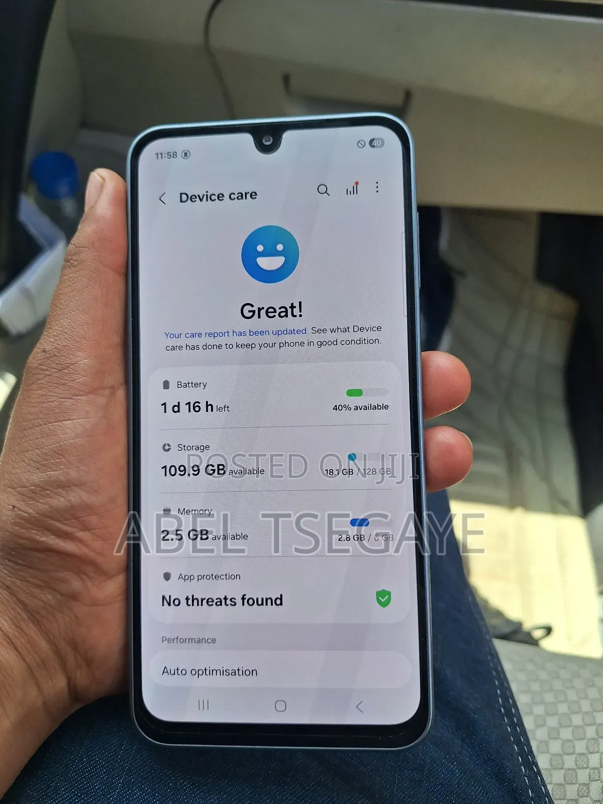 New Samsung Galaxy M16 128 GB Purple