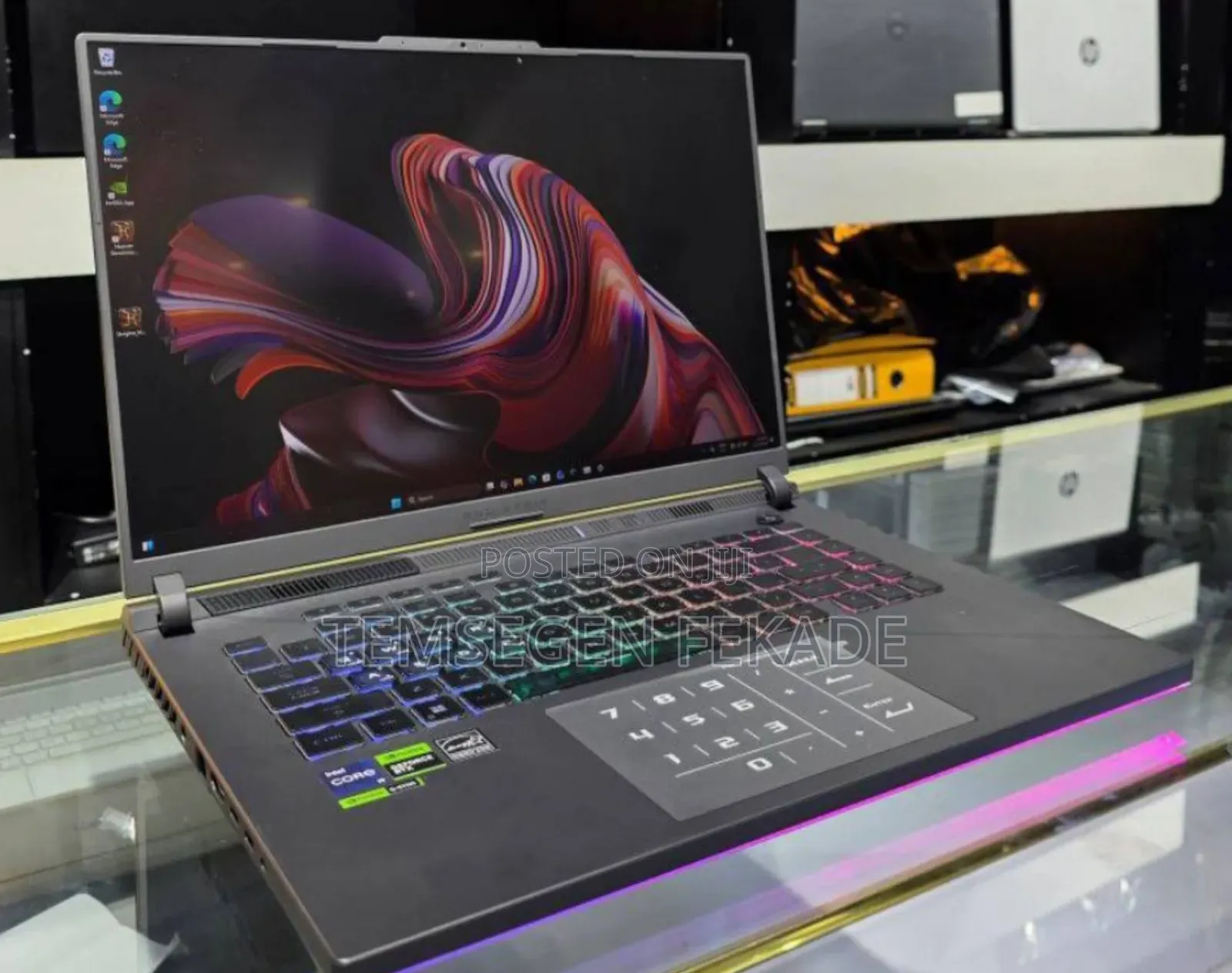 New Laptop Asus ROG Strix Hero II 16GB Intel Core i9 SSD 1T