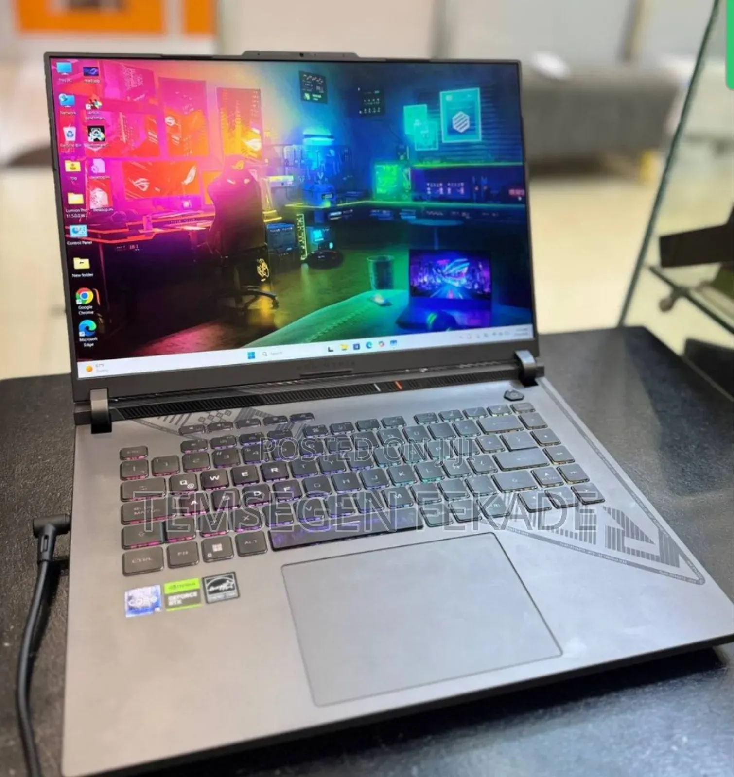 New Laptop Asus ROG Strix G16 G614 16GB Intel Core i9 SSD 1T