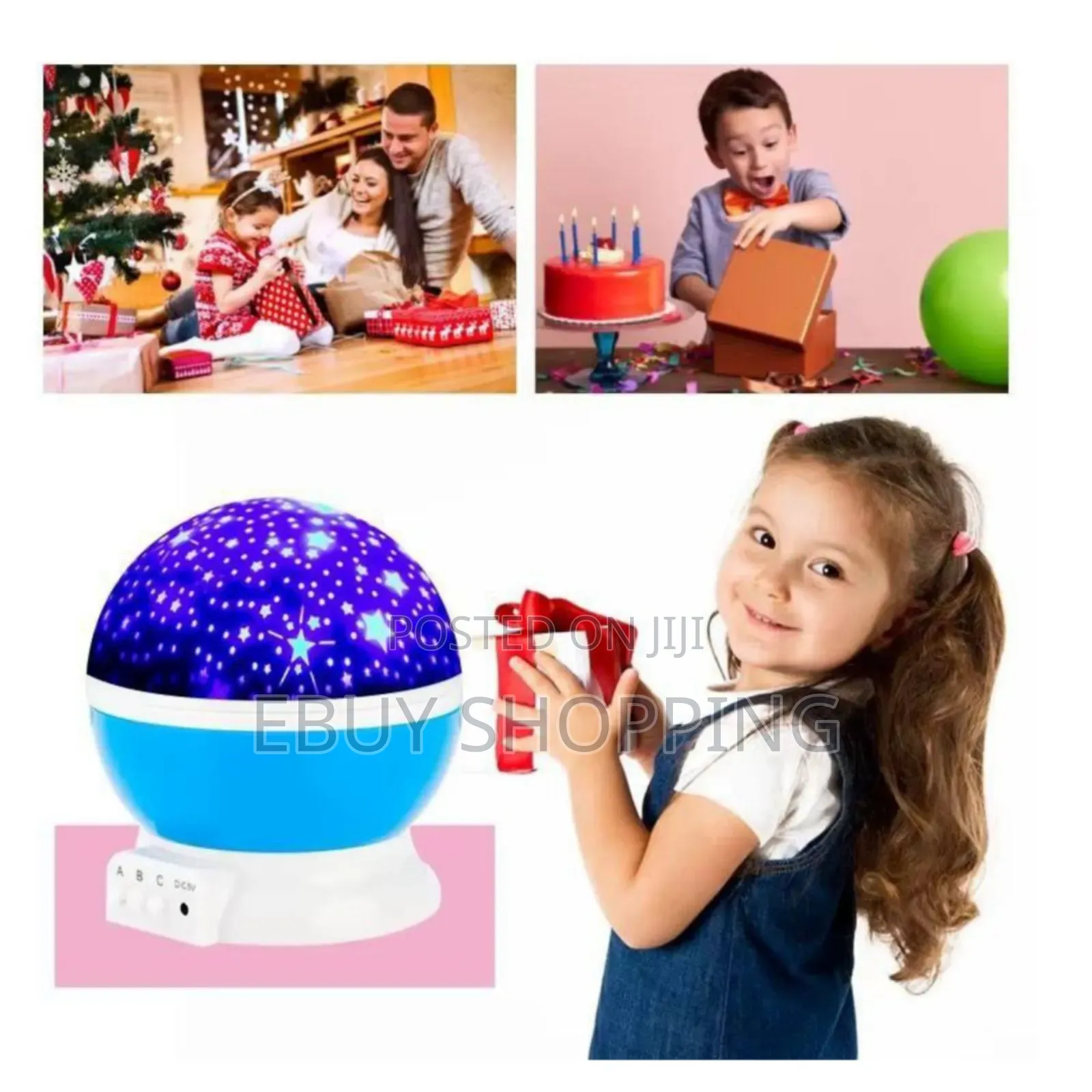 Baby Sleep Soother: Led Star Projector Lamp With Remote