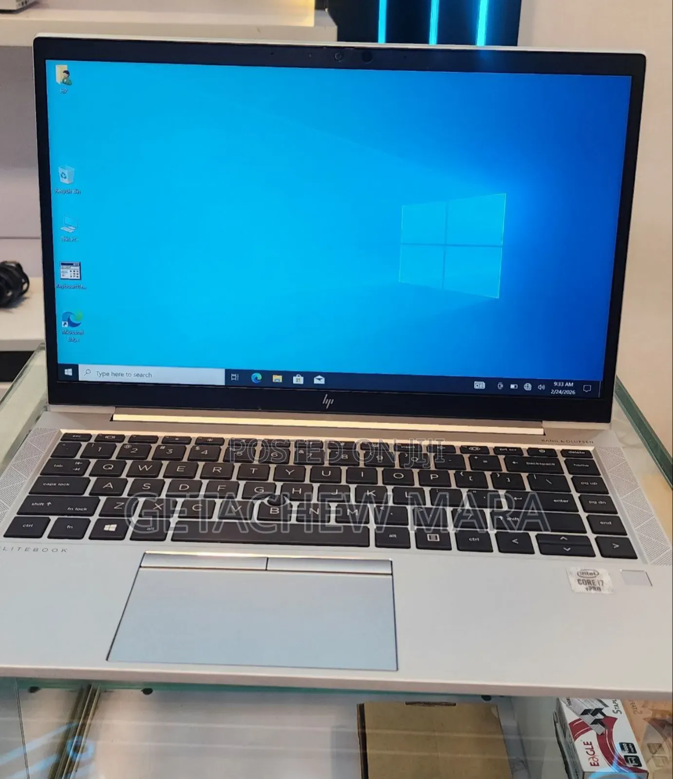 New Laptop HP EliteBook 840 G7 16GB Intel Core i7 SSD 512GB