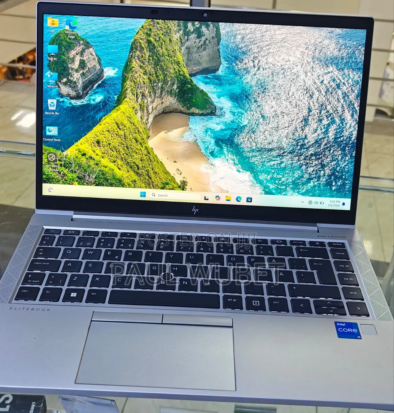 New Laptop HP EliteBook 840 8GB Intel Core i5 SSD 512GB