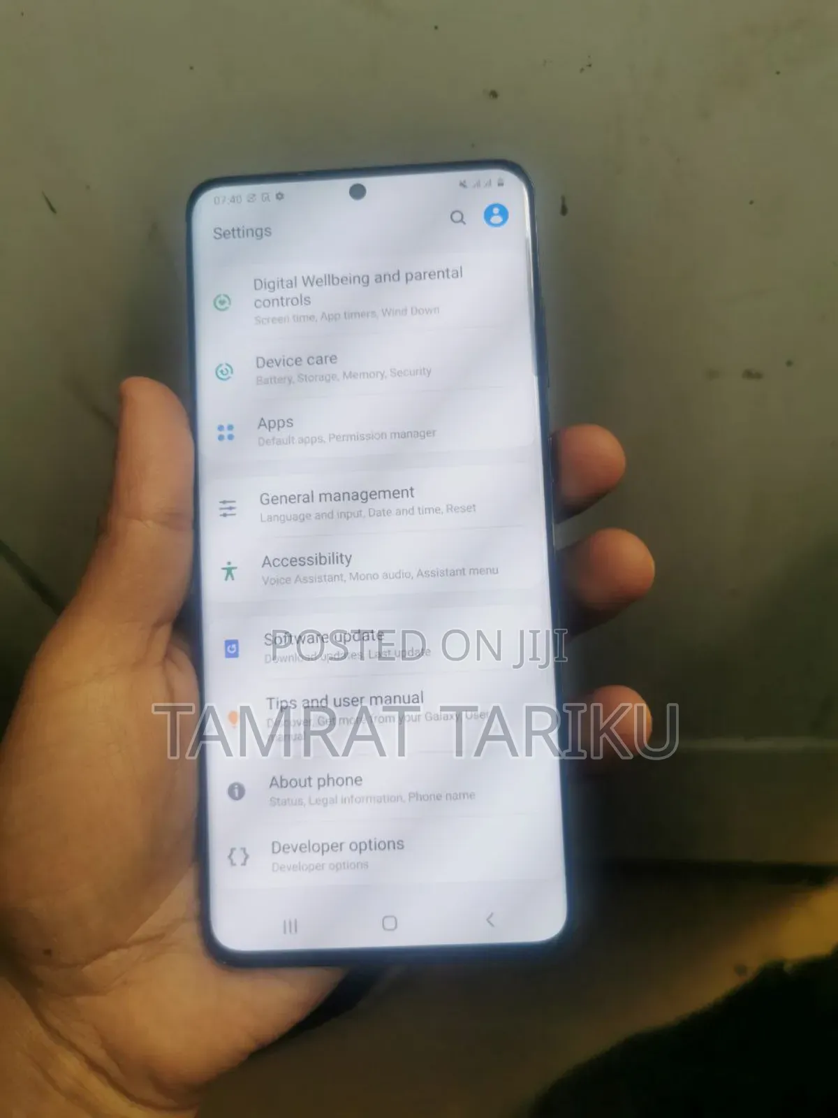 New Samsung Galaxy S20 128 GB Black