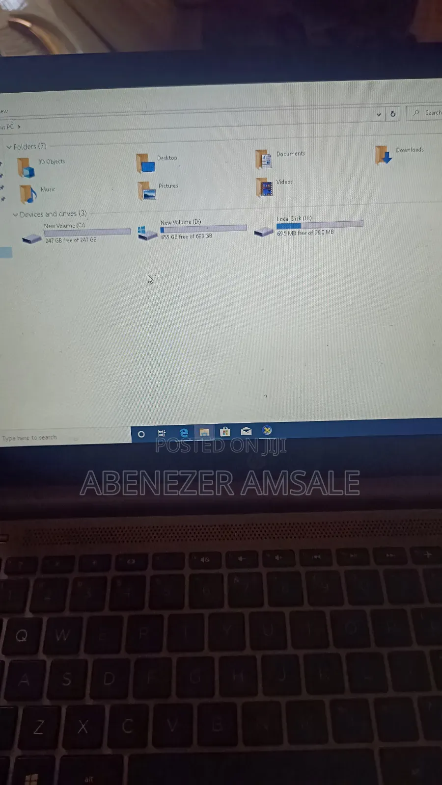 Laptop HP Stream Notebook 8GB Intel Core i5 HDD 1T