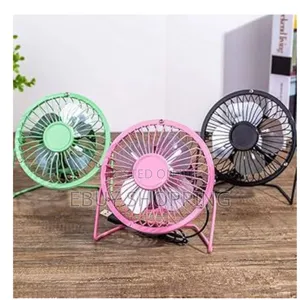 Durable Metal Body Personal Desk Fan