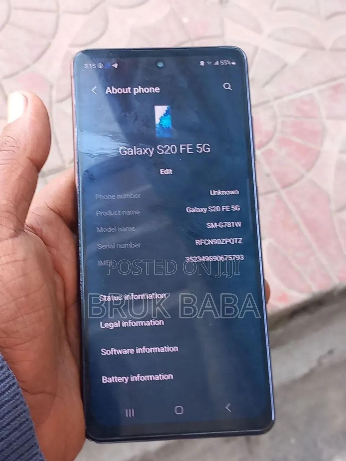 Samsung Galaxy S20 128 GB Blue