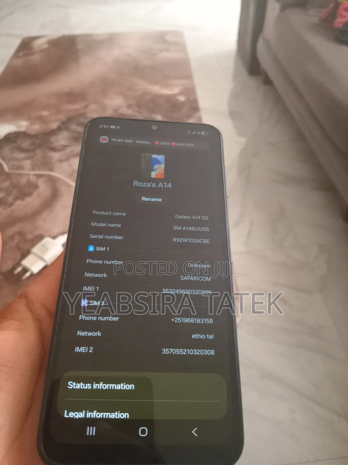 Samsung Galaxy A14 5G 64 GB Black