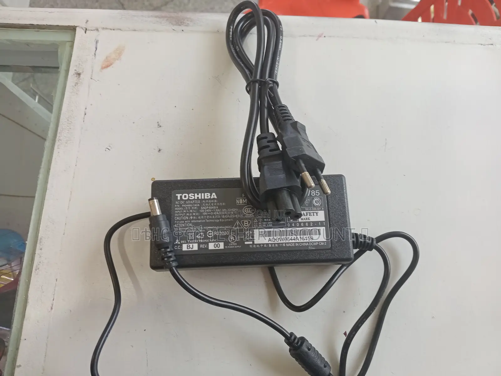 Toshiba Chareger Adapter 19v Originalsee