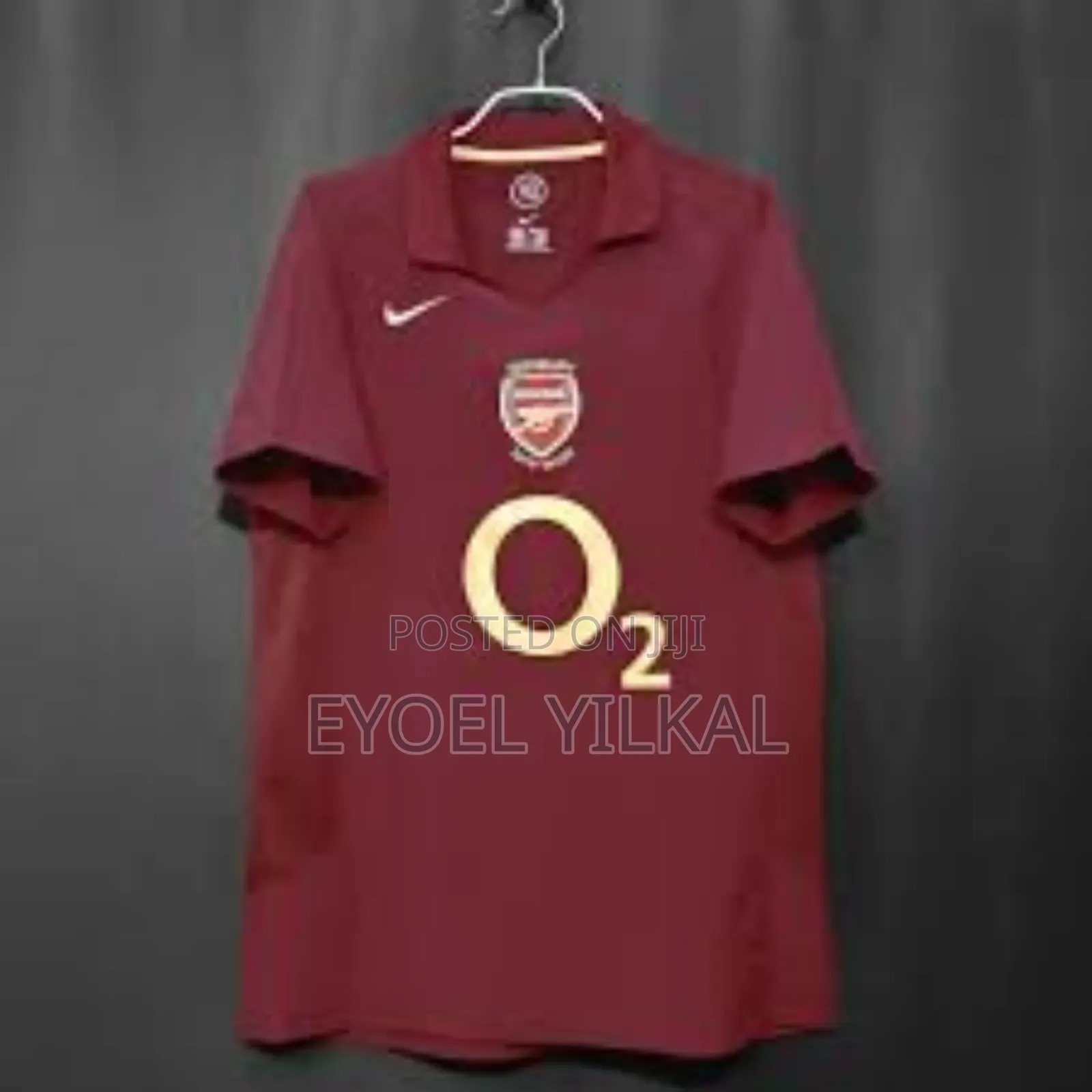 O2 Arsenal Jersey