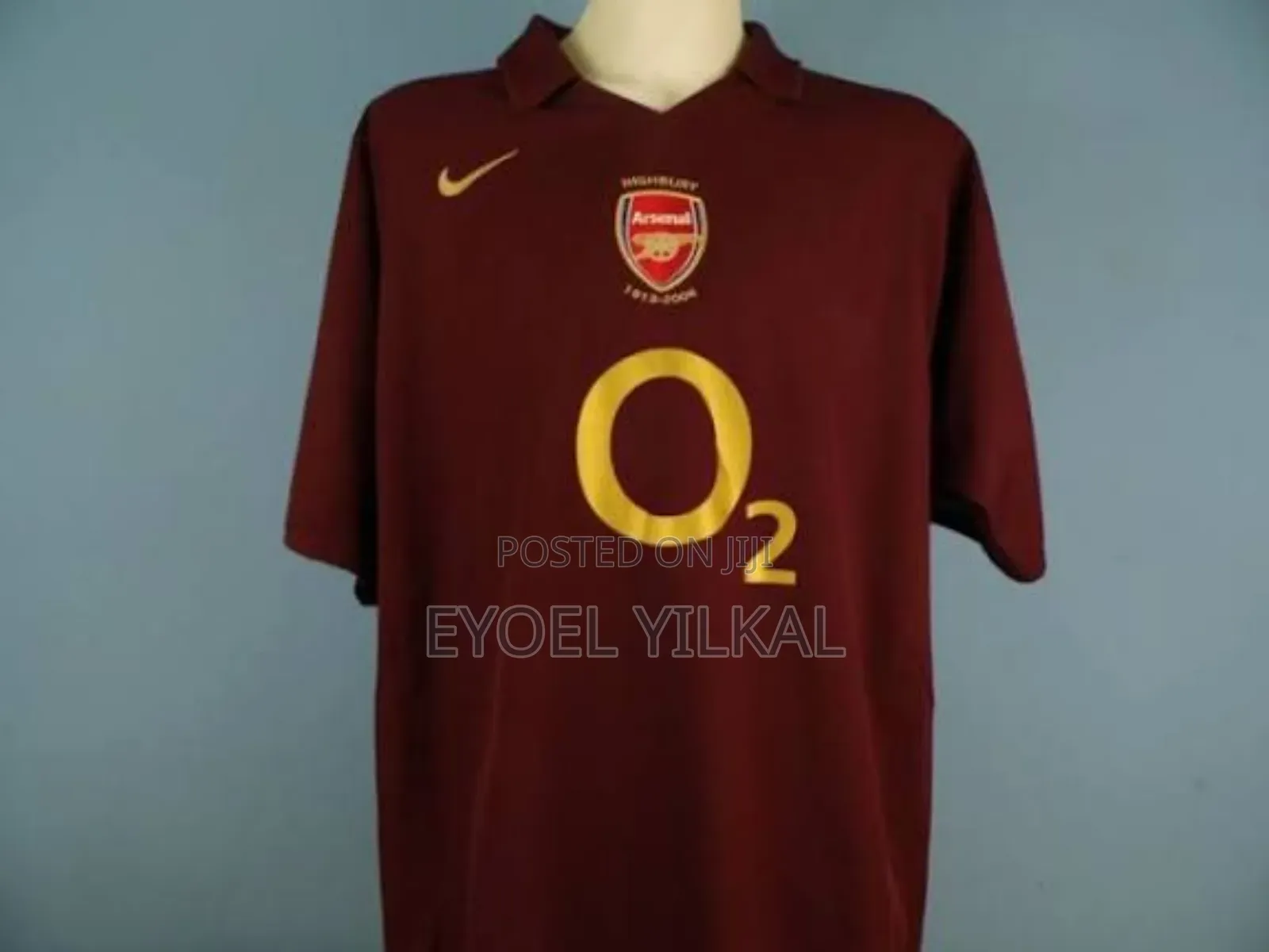 O2 Arsenal Jersey
