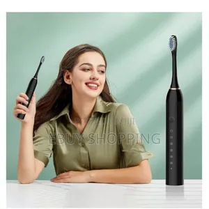 Complete Oral Care Set: Sonic Toothbrush + 4 Replacement Heads