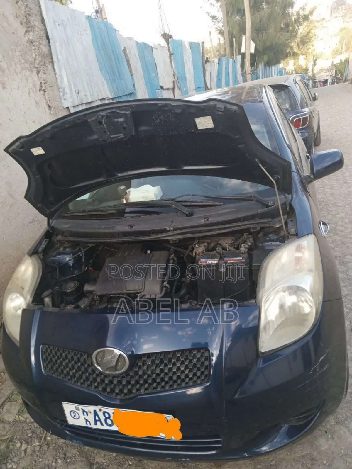 Toyota Yaris 2005 Blue