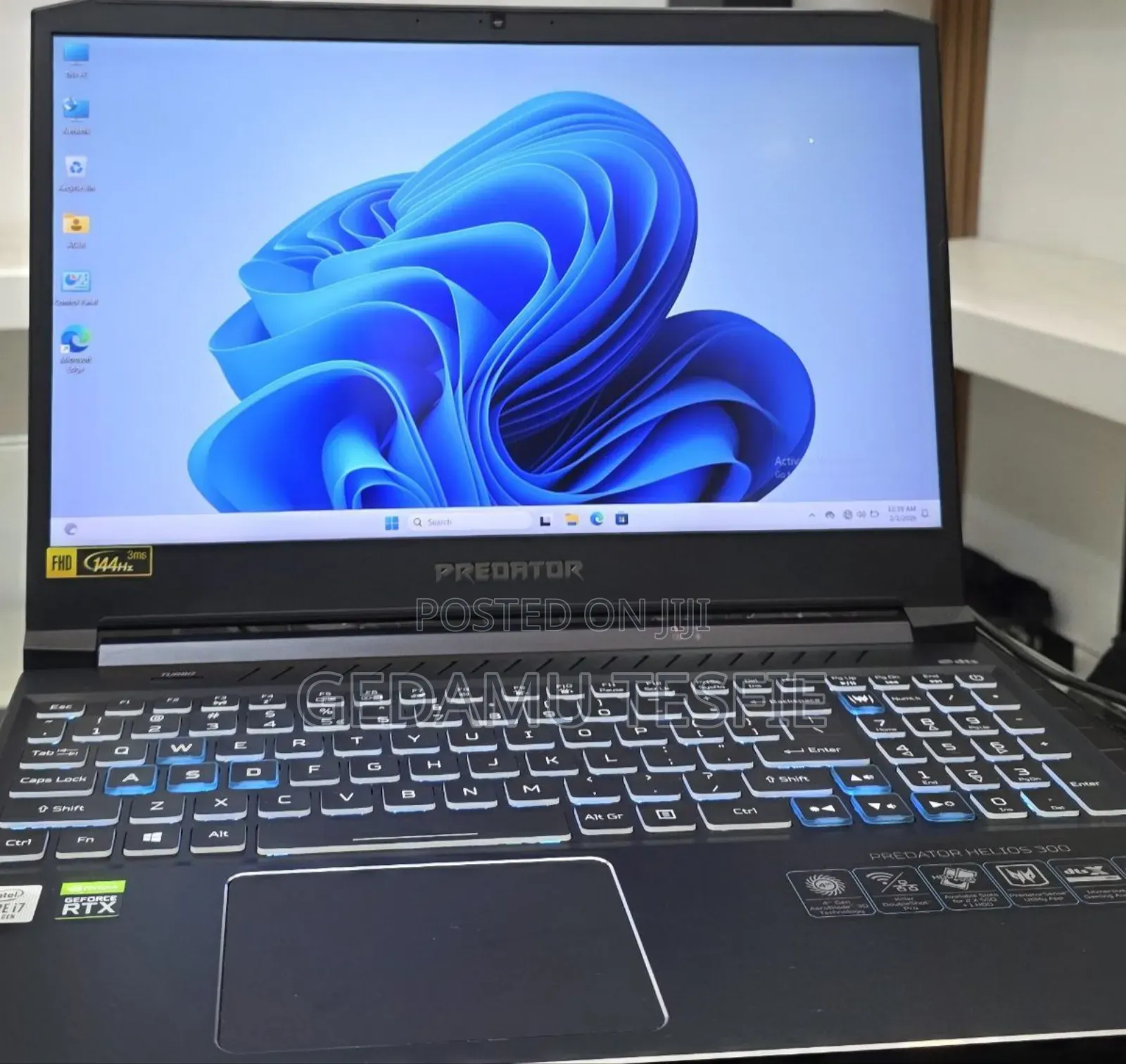 New Laptop Acer Predator Helios 300 16GB Intel Core i7 SSD 512GB