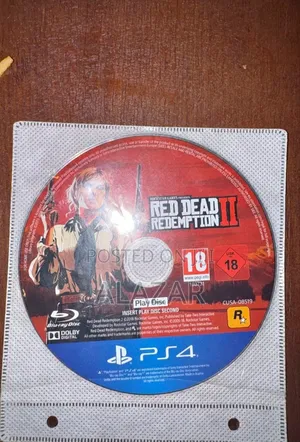 Red Dead Redmantion 2 Ps4 Cd