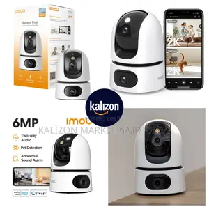 Imou Ranger Dual 6mp Indoor Security Camera የቤት ውስጥ የደህንነት ካሜራ