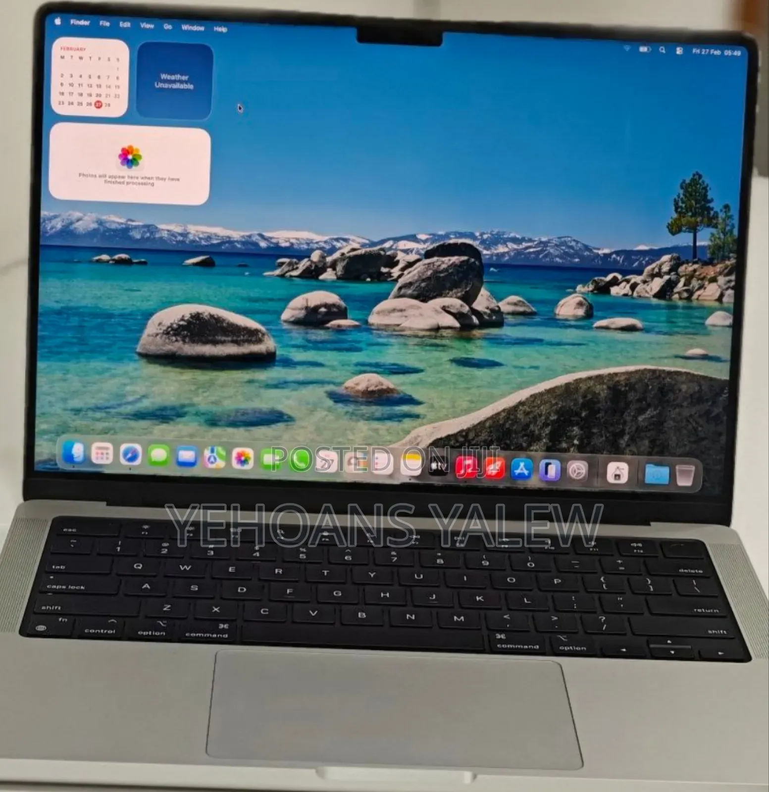New Laptop Apple MacBook Pro 2024 M4 14-inch 16GB Apple M4 Pro SSD 1T