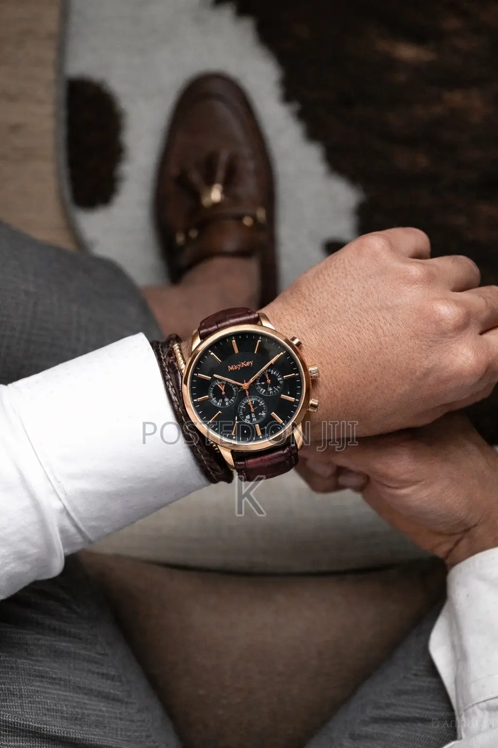 Mey Key Men’S Chronograph Watch