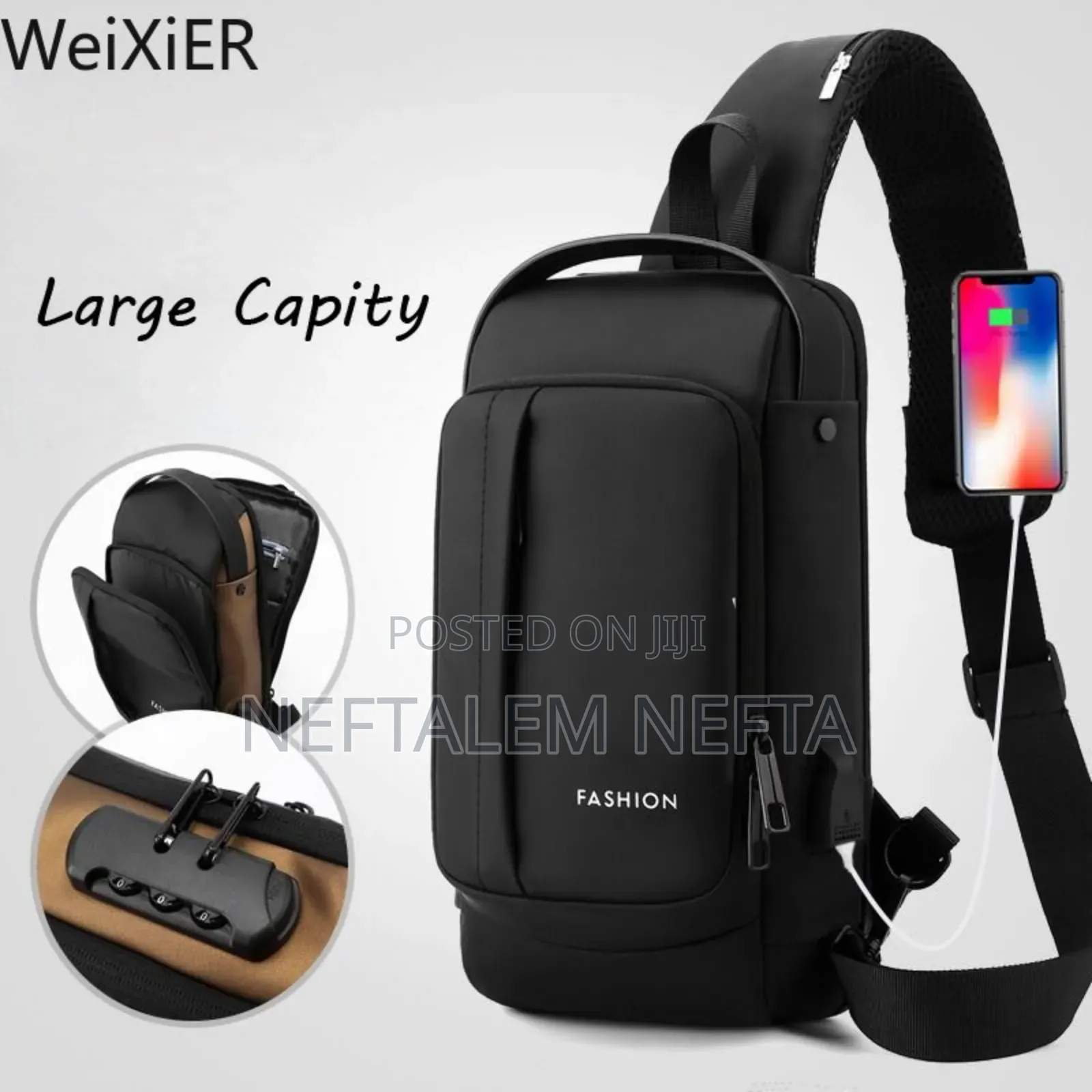 Multifunction Crossbody Bag