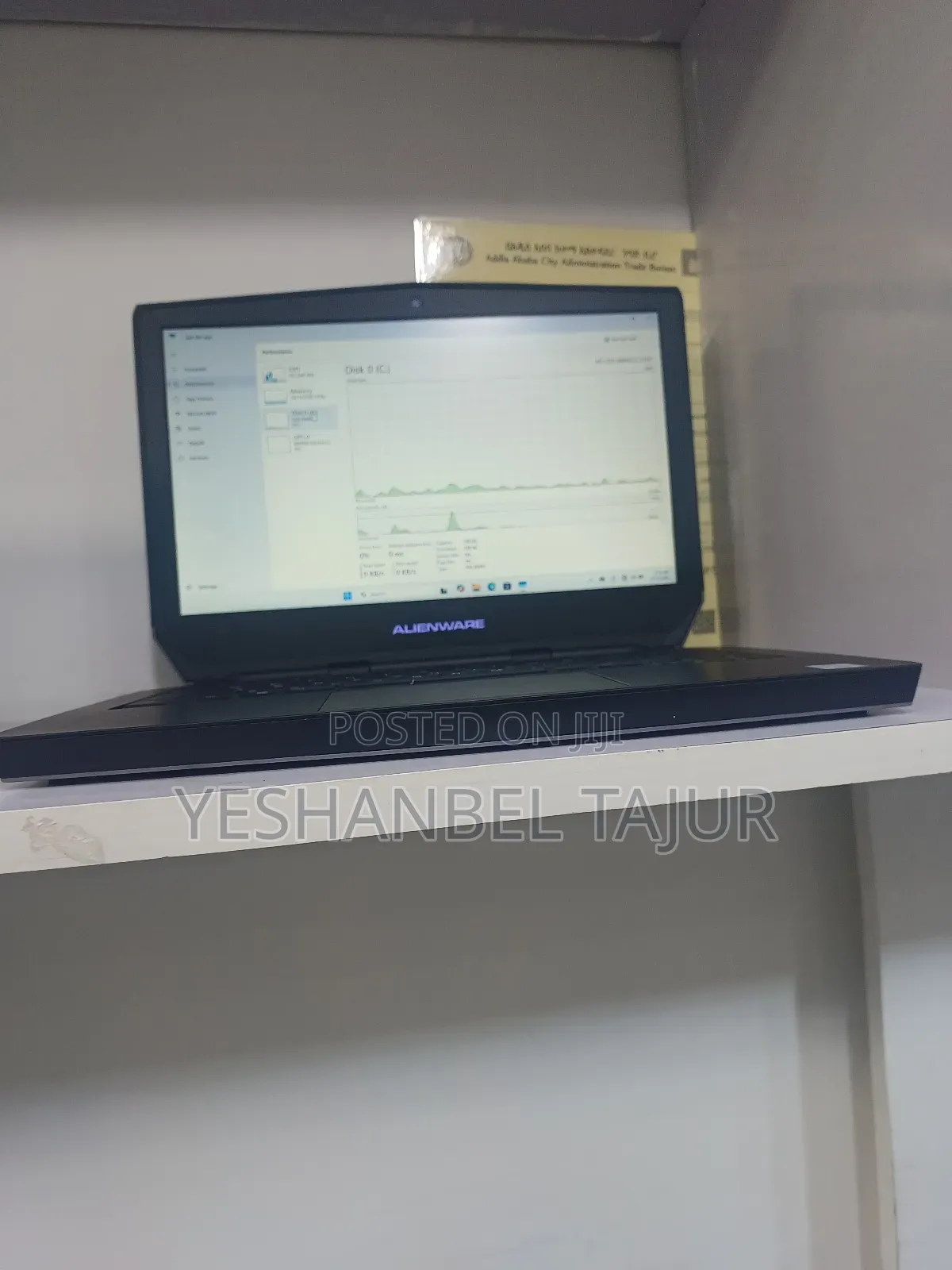 New Laptop Alienware M15 r3 16GB Intel Core i5 SSD 256GB