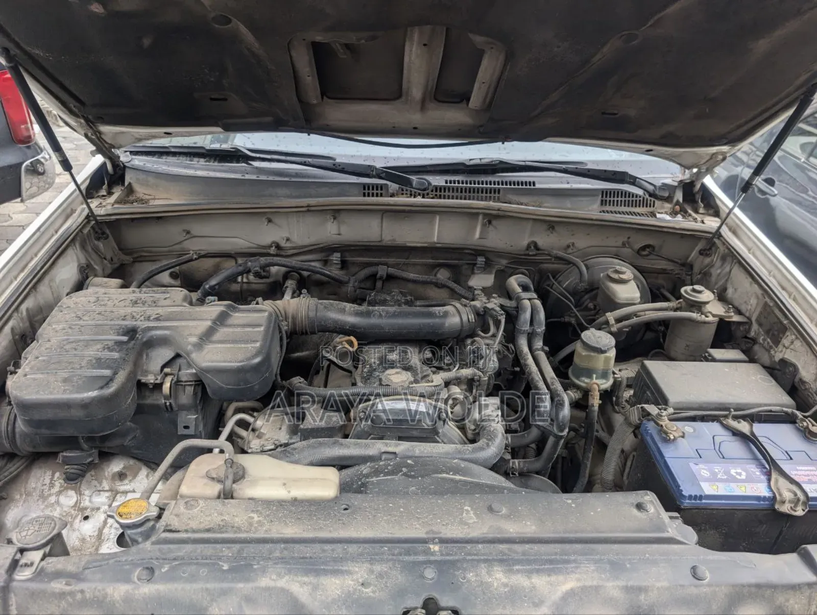 Toyota Land Cruiser Prado 2004 White