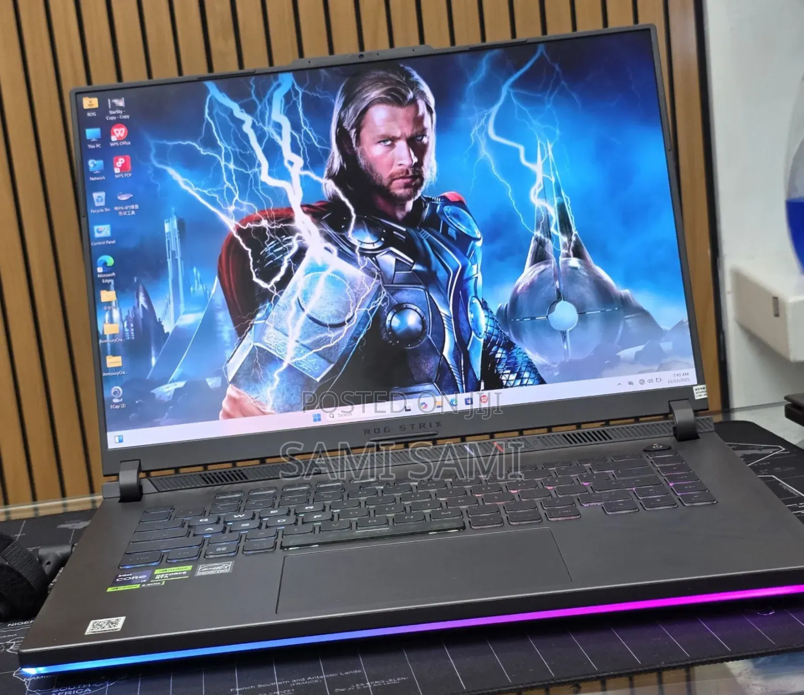 New Laptop Asus ROG Strix G16 G614 16GB Intel Core i9 SSD 1T