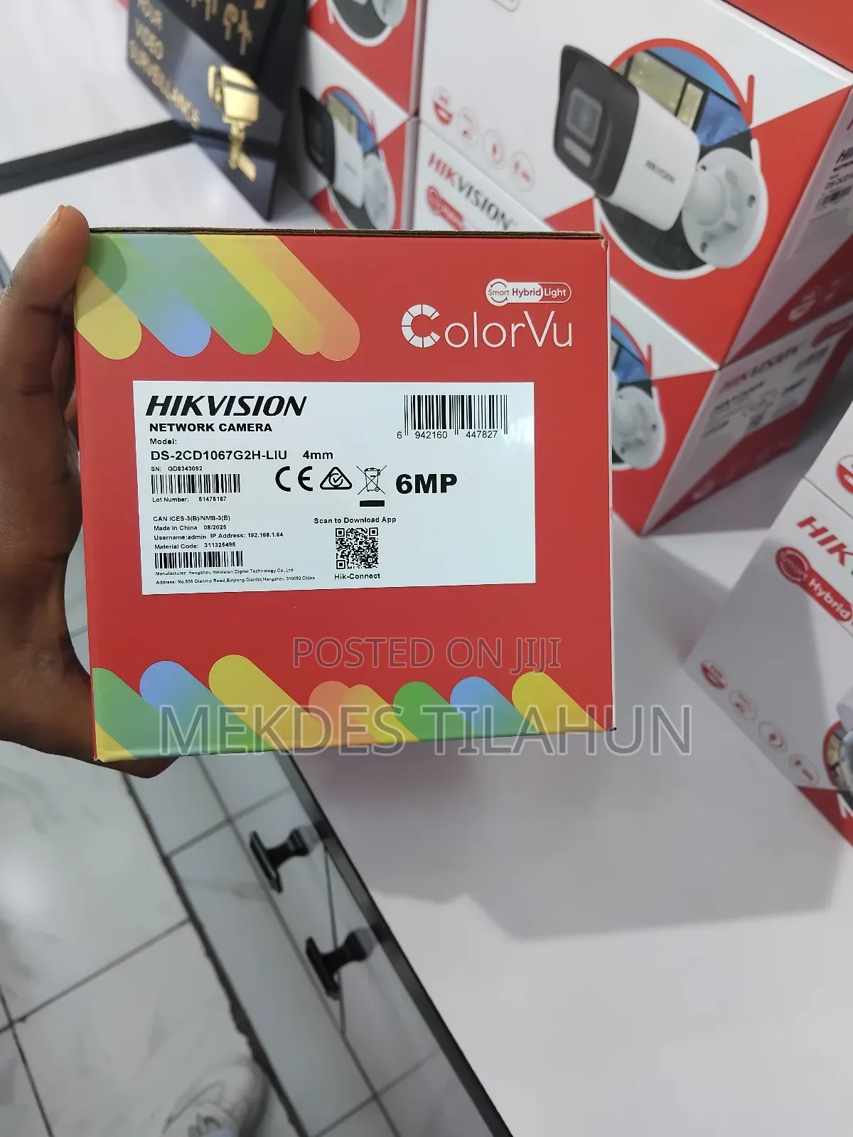 Hikvsion Hybrid 6mp Colorvu Bullet