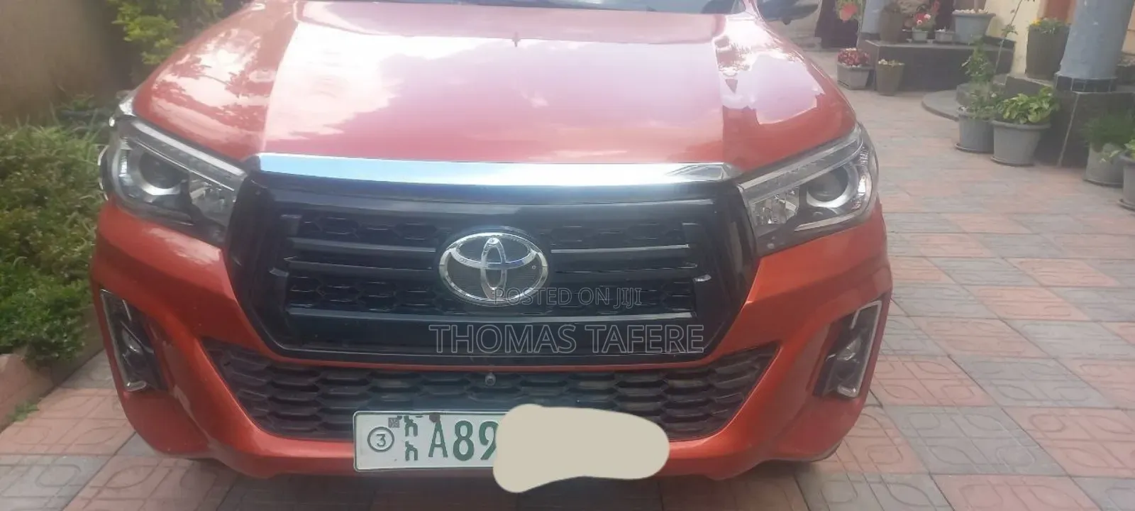 Toyota Hilux 2019 Red