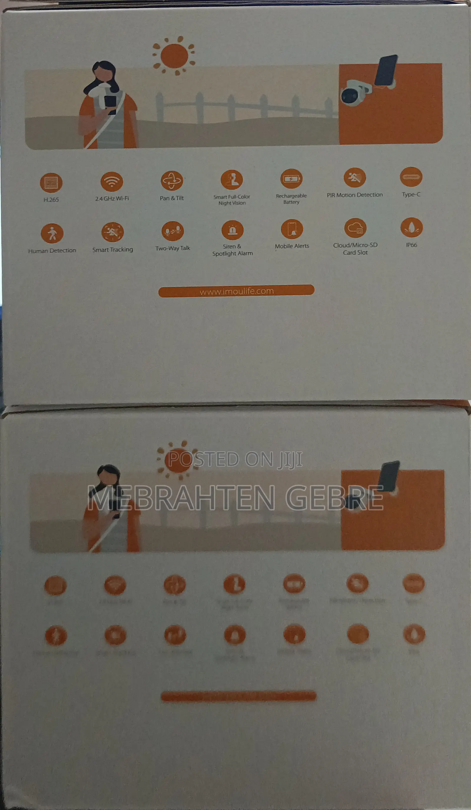 Cell Pt - Battery Powered CCTV Camera